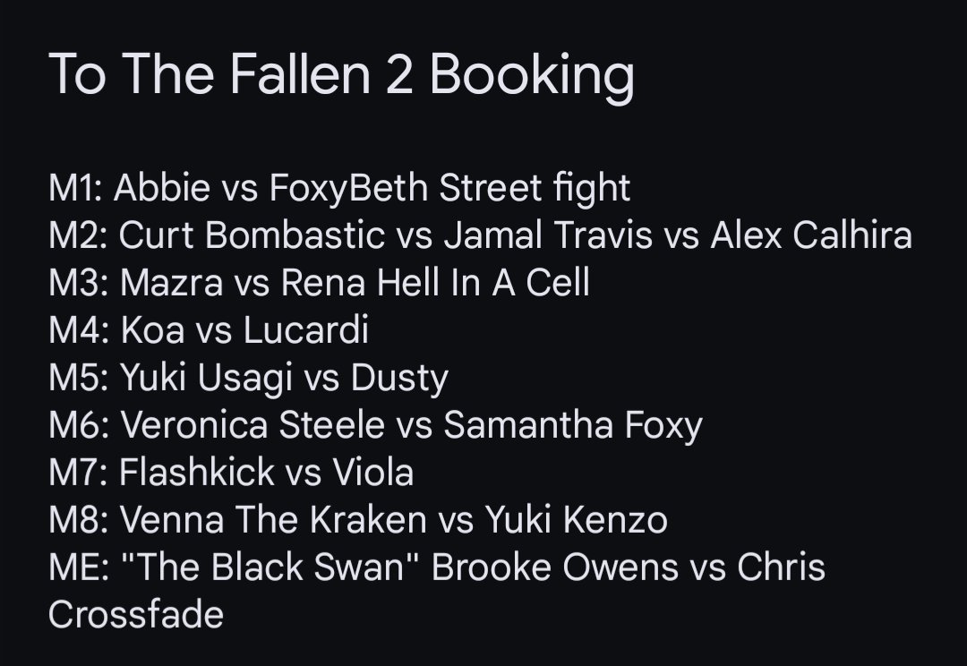 'The Black Swan' Brooke Owens tweet media