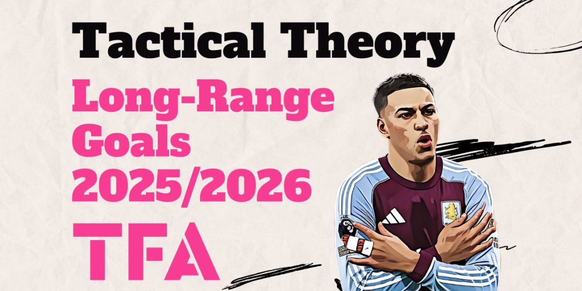 Long-range shooting is resurfacing in the Premier League as teams drift from pure Guardiola-era patience.

@kdw_martin tests the numbers behind the trend and breaks down how Villa and others engineer these strikes. 

totalfootballanalysis.com/tactical-theor…