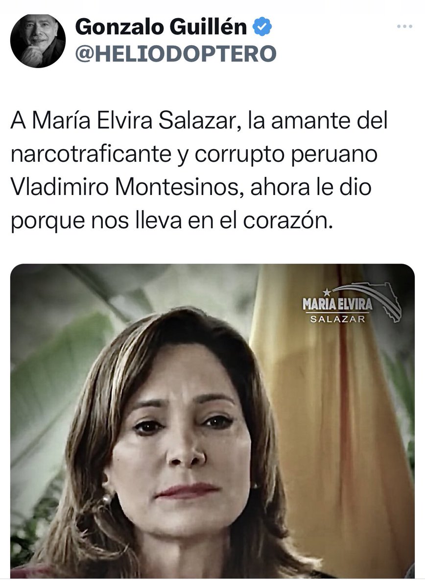 0es34's tweet photo. @ABDELAESPRIELLA @MaElviraSalazar @ChrisLandauUSA https://t.co/hs5Mh0ieIW