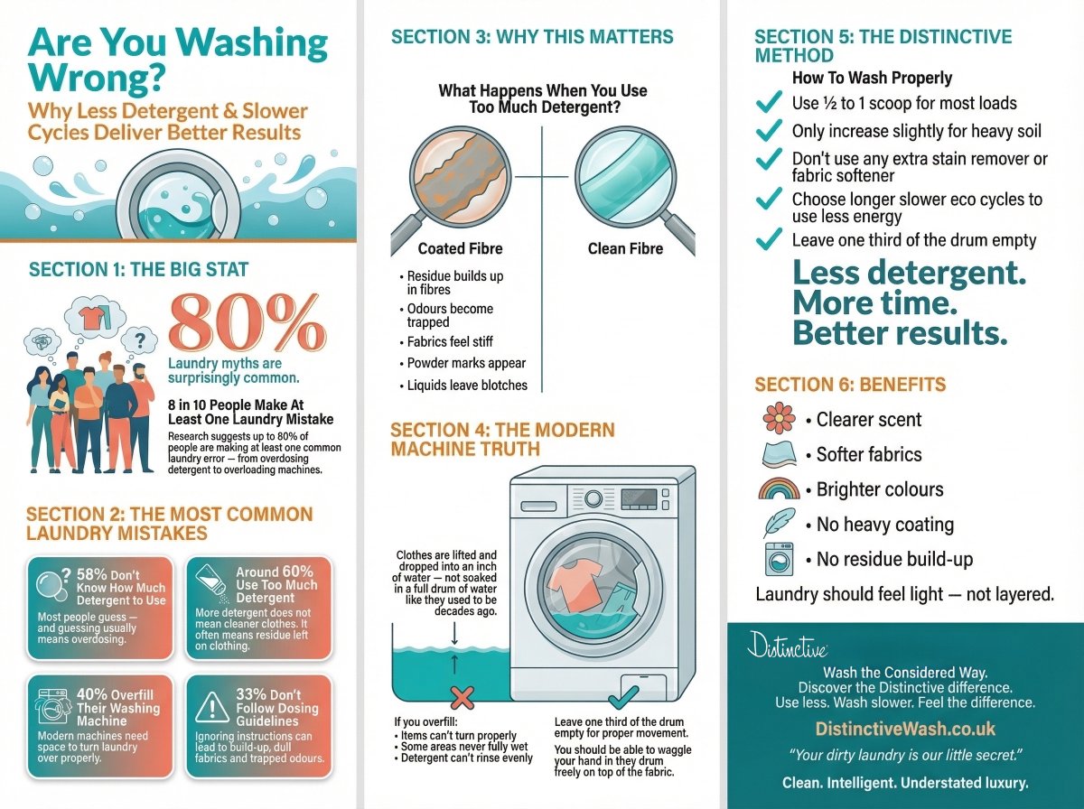 Distinctivewash's tweet image. A helping hand for better Laundry

Overdosing and over stuffing the machine  = 2 of the most common mistakes. Did you know a full machine needs a third airspace? You should still be able to waggle your hand inside the drum. :-)

Distinctivewash.co.uk

 #bedistinctive #laundry