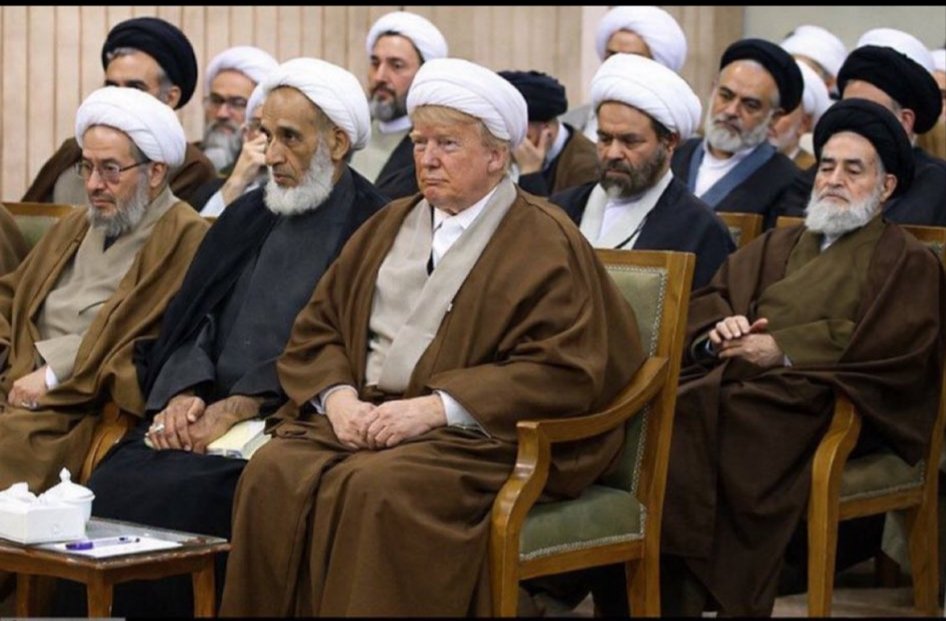 كما قلنا أي اجتماع يجلس لختيار مرشد بدون مباركة اية الله العظمة دونالد ترامب سيقصف , 
😎