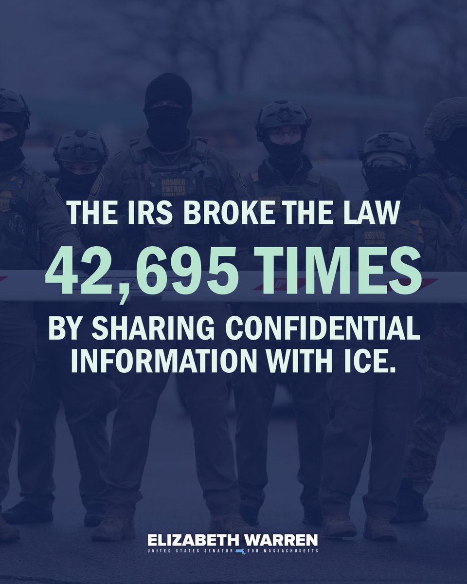 According to a federal court, Trump's IRS illegally shared confidential taxpayer information with ICE 42,695 times.