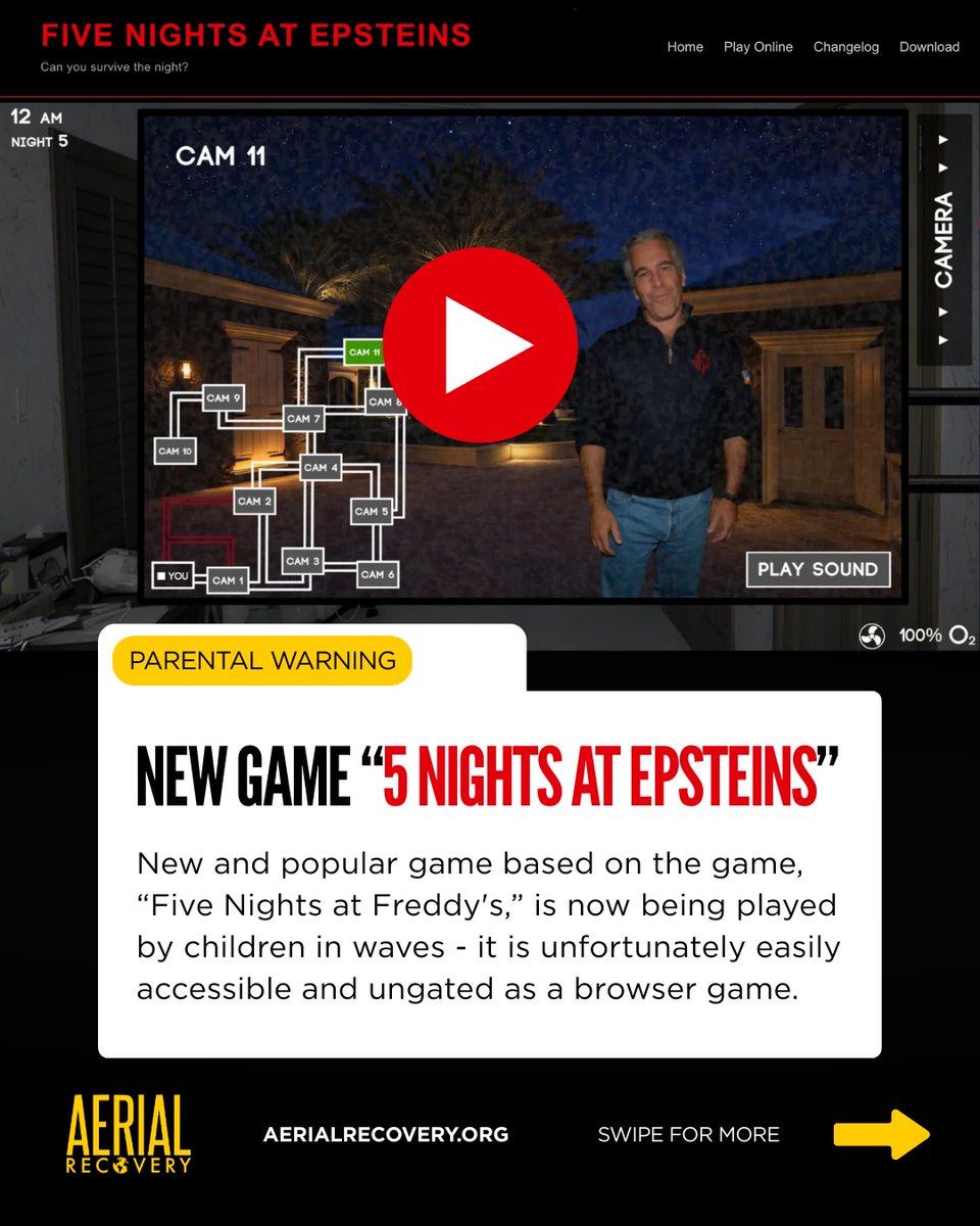 aerial_recovery's tweet photo. 🎮 As new online games and platforms emerge, new risks can appear too. Here are 10 safety tips for parents and caregivers to keep in mind as gaming spaces evolve.
#AerialRecovery #SaveLivesStopEvil #StopHumanTrafficking #OnlineGameSafety #5nightsatepsteins https://t.co/ZbkScQMujM