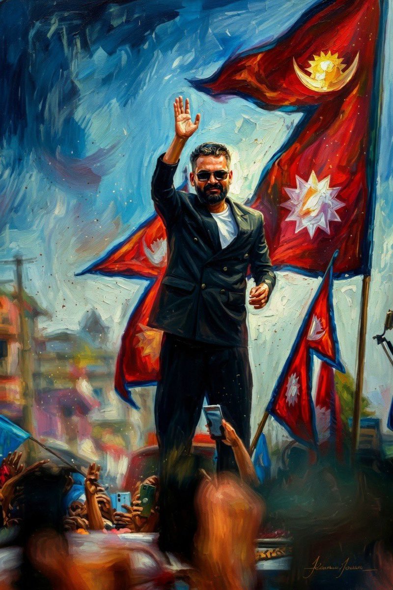 LokendraChhet13's tweet photo. बालेन शाह बन्दैछन् नेपालको सबैभन्दा कान्छो प्रधानमन्त्री।

कस्तो साहसिक निर्णय गर्नुभयो!
धेरै धेरै बधाई, प्रधानमन्त्रीज्यू। 🙏🇳🇵👏 https://t.co/2Qmpgv0Y4u
