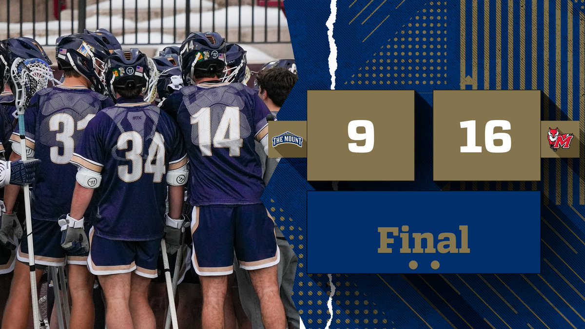 Mount St. Mary's Men's Lacrosse tweet media