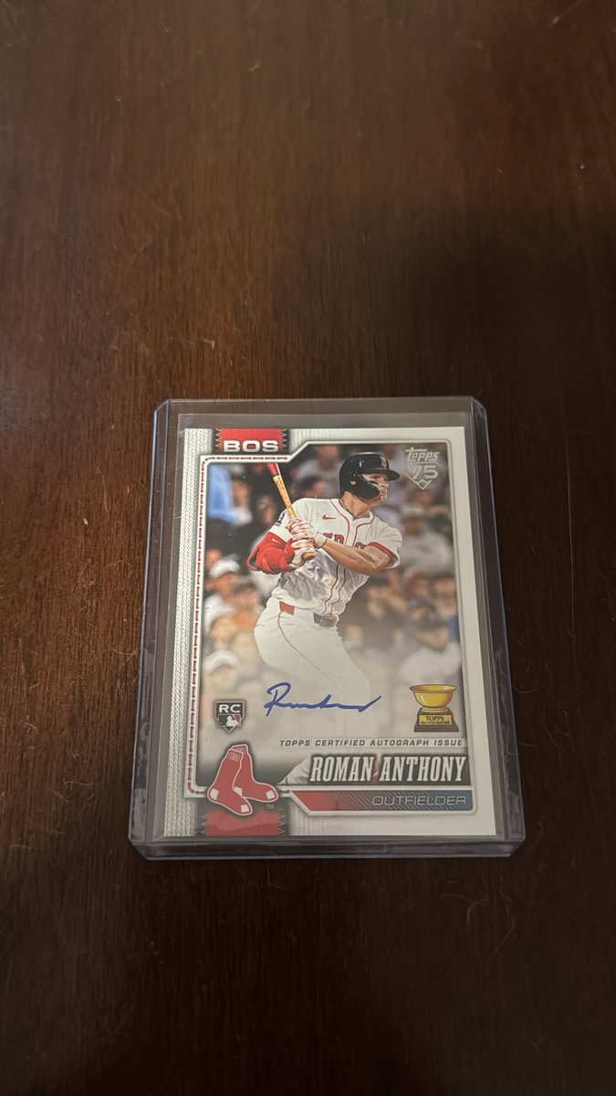 Roman Anthony Real One Auto $650