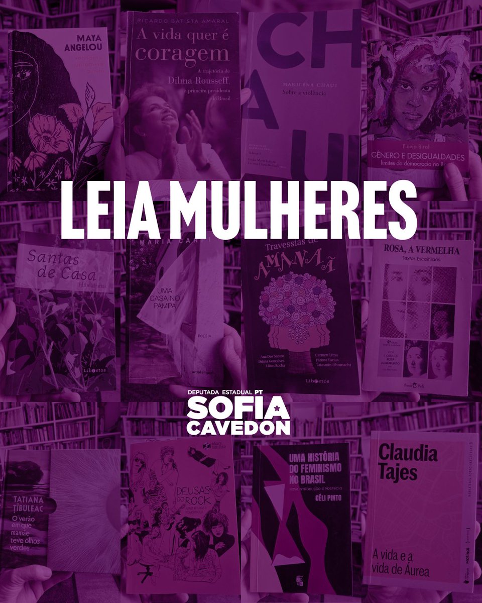Leia mulheres!
Neste mês em que nossas vozes florescem mesmo em terrenos áridos, deixo aqui algumas leituras que iluminam caminhos, curam feridas e reacendem a coragem.
Celebramos as mulheres, suas histórias e seus passos, e seguimos firmes, tecendo futuro, defendendo direitos,