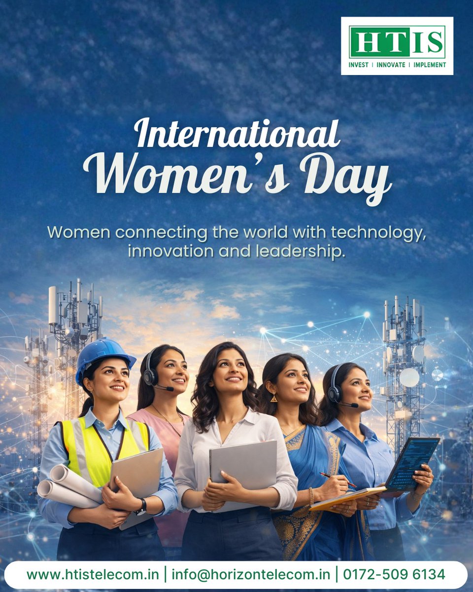 Htis_Telecom's tweet photo. Strong networks need stronger leaders.

Celebrating the women connecting the world through telecom, technology and innovation.

Happy International Women’s Day!📡

...
#HTIS #WomenInTelecom #WomenInTech #IWD2026 #InternationalWomensDay #HappyWomensDay https://t.co/ydVjk2ydUQ