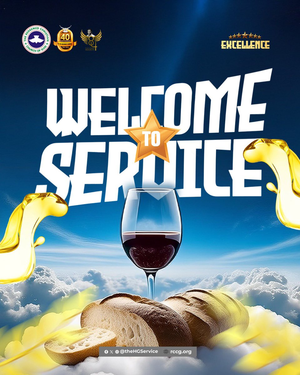 Welcome to Day 3 of the Special Holy Ghost Service 2026 - the Holy Communion and Anointing Service.

Tonight, we partake of the most excellent meal ever eaten, and receive the anointing of excellence.

#SHGS2026
#Excellence