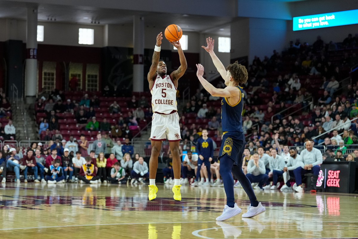 BC Men's Basketball tweet media