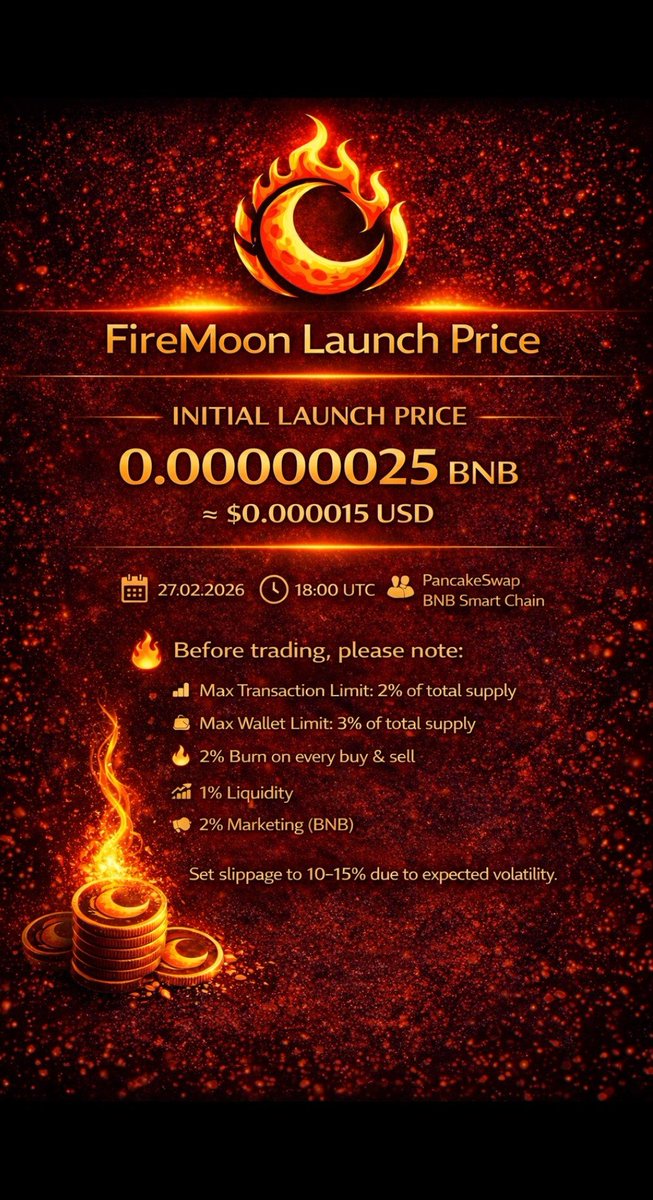 mister100km's tweet photo. @CalebSol Almost 3m @FireMoonCrypt0 token burned since its launch on 27/02/2026. #FireMoon will soon be rare. https://t.co/7KrAmQhpyP