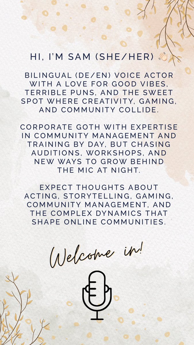 Samantha Lovelace | Voice Actor 🎙️ tweet media