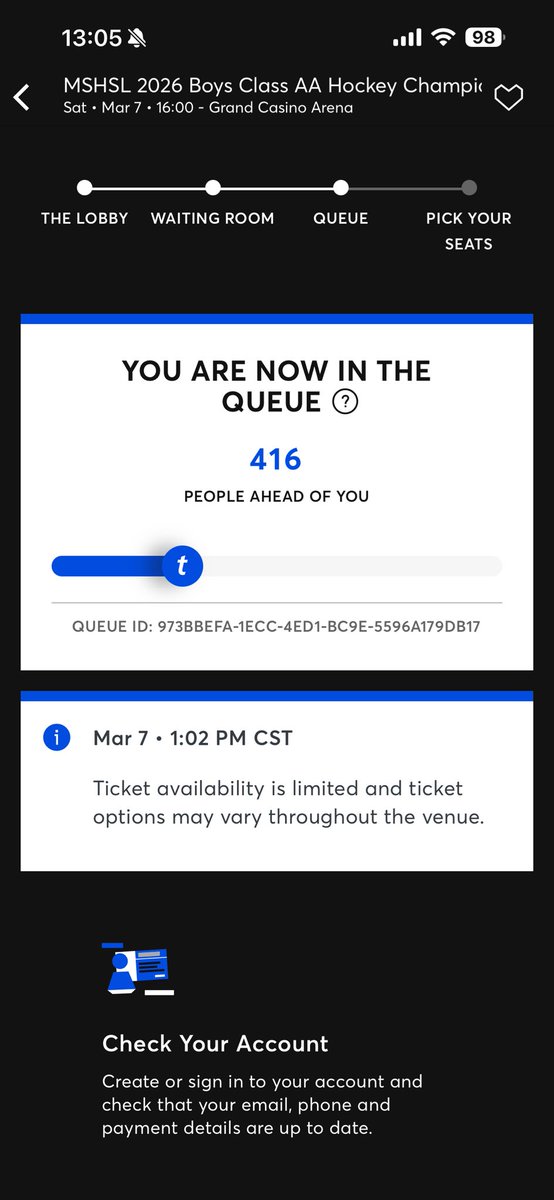 DadTendy's tweet photo. It’s that time of year when you realize @Ticketmaster sucks…. https://t.co/i572bcTcIS