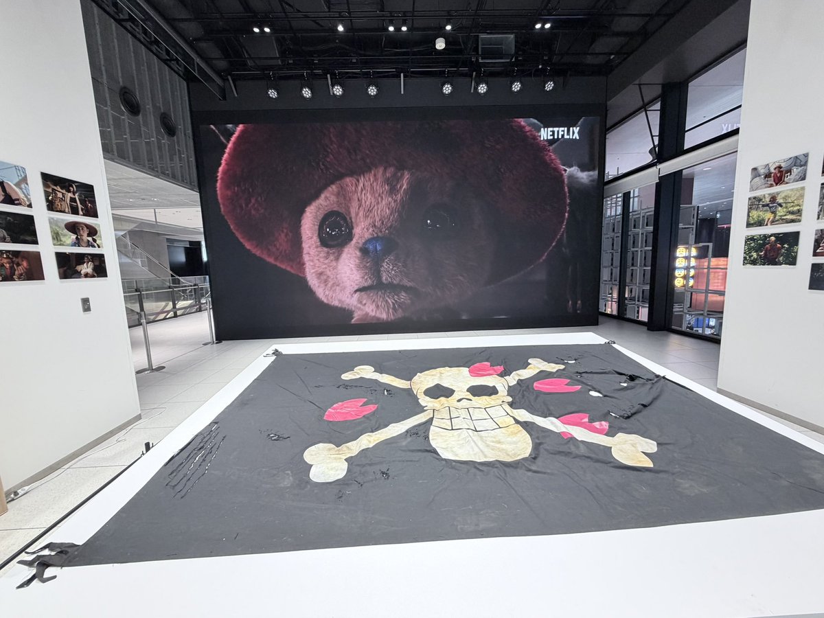 🚨 Exhibición exclusiva de One Piece Live Action Temporada 2 en el Sakura Stage de Shibuya.
No pongas esa carita Chopper, voy a llorar...