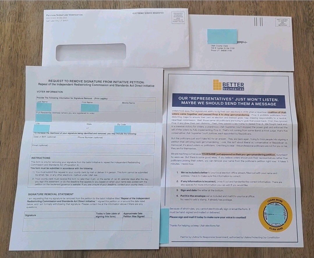 Utahns for Representative Government tweet media