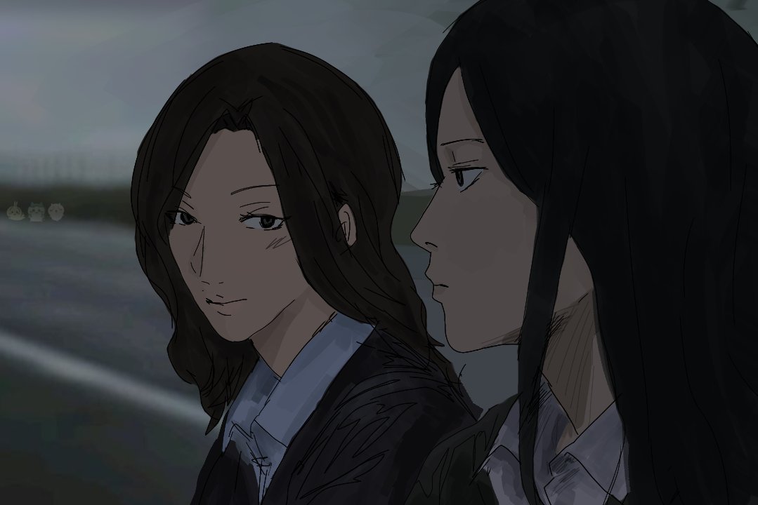 shushumeowmeow's tweet image. Highschool jinas in blue (2002) #murmur #gl #murmurgl