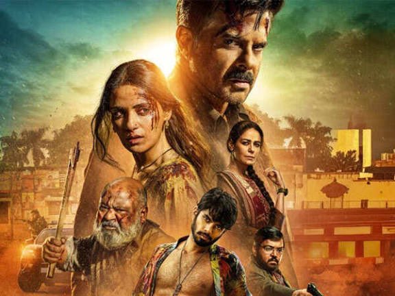 Prerna_wahi's tweet photo. Subedaar - review 
A 90s movie released in 2026. Angry young man out there to take revenge. Who’s mad at everyone for no reason

Nothing new or fresh about it. Predictable storyline with tired overdone acting

Radhika madan did a fine job along with Anil kapoor &amp; Saurabh Shukla https://t.co/WYY6J2kNME