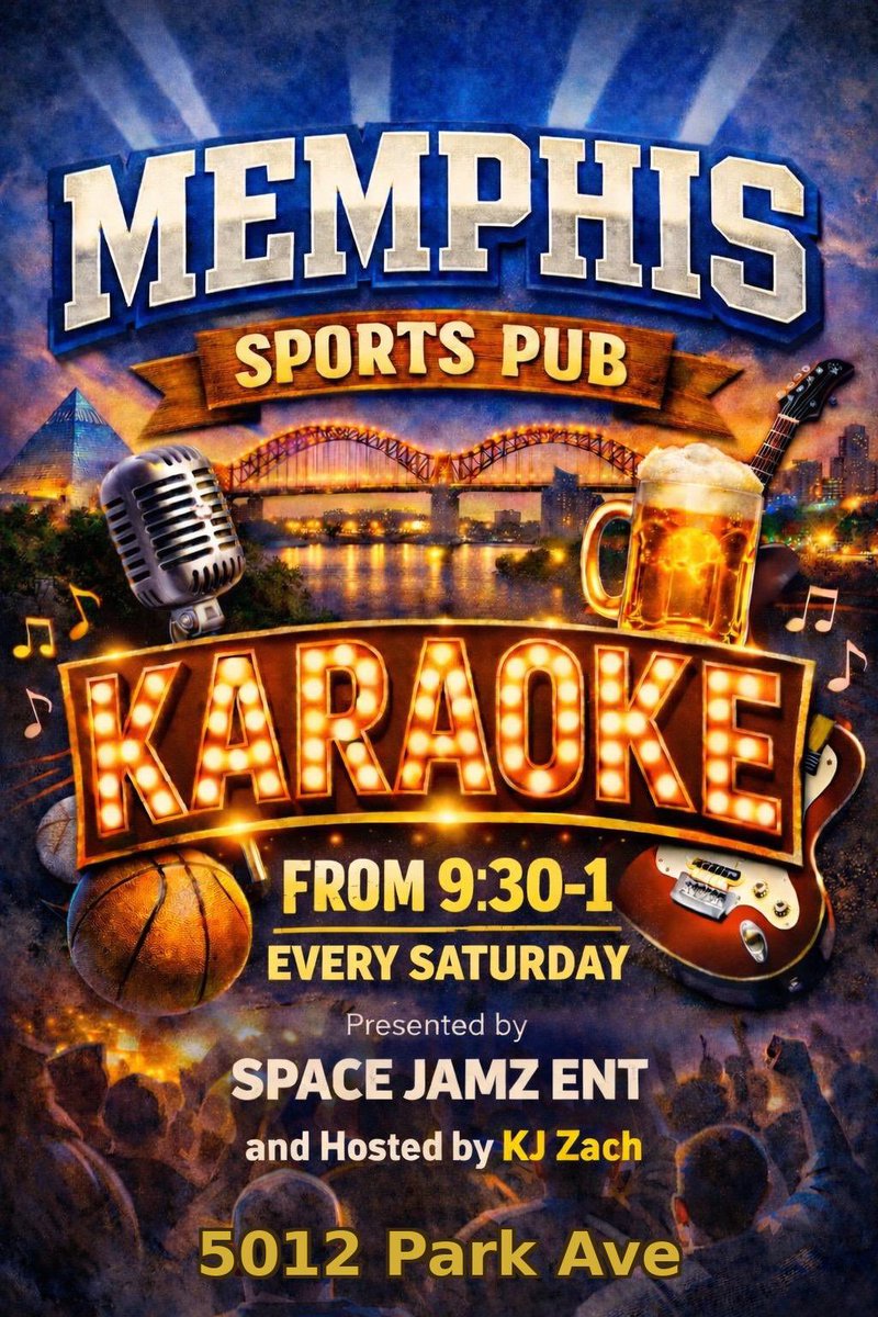 11sixkicks's tweet photo. #memphis #karaoke come sing @PubMemphis https://t.co/M4Y5pA1PJF