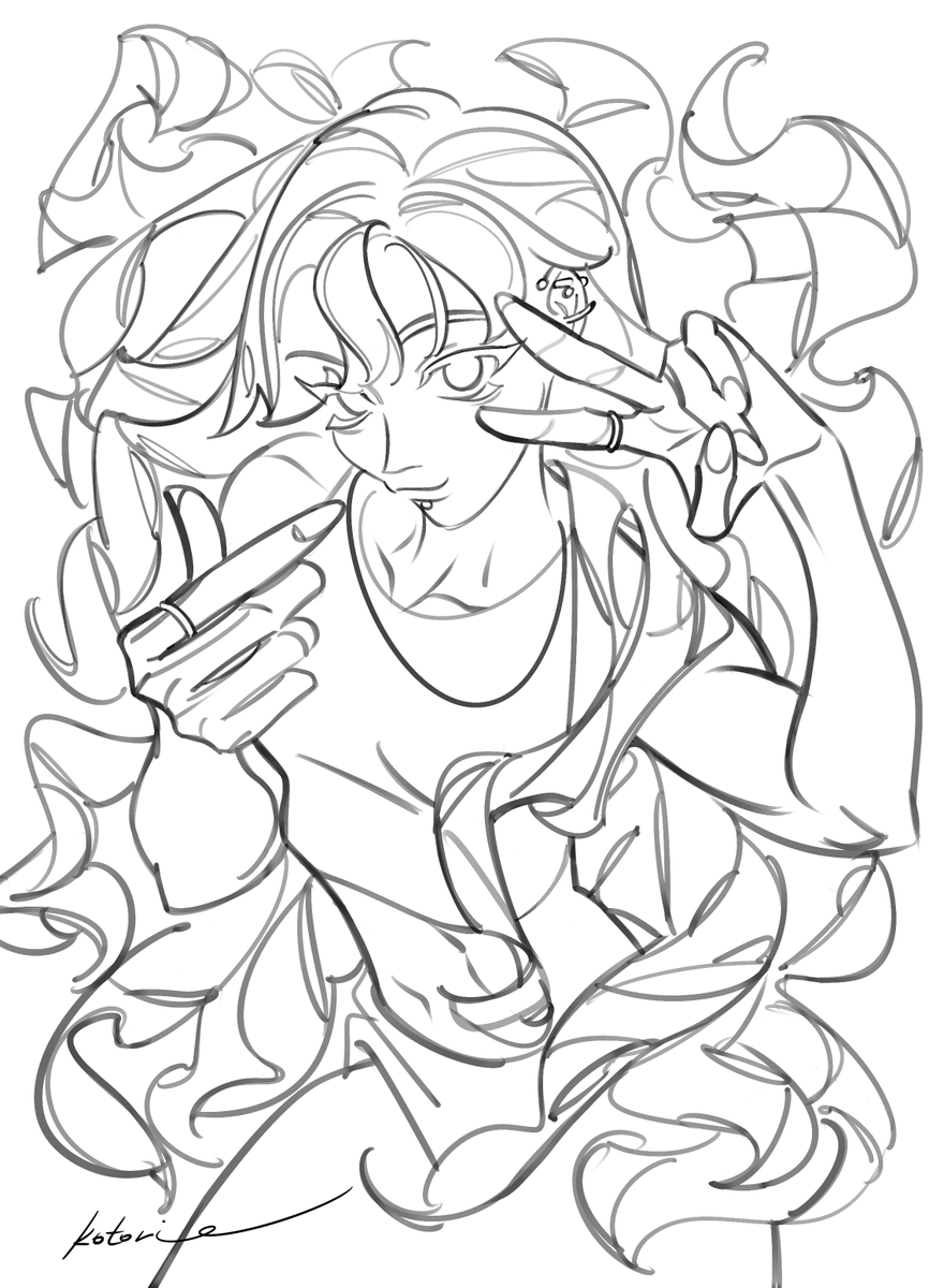 kotori_twt's tweet photo. Sketch / lineart
#OC #originalcharacters https://t.co/KkAacNT6Wn