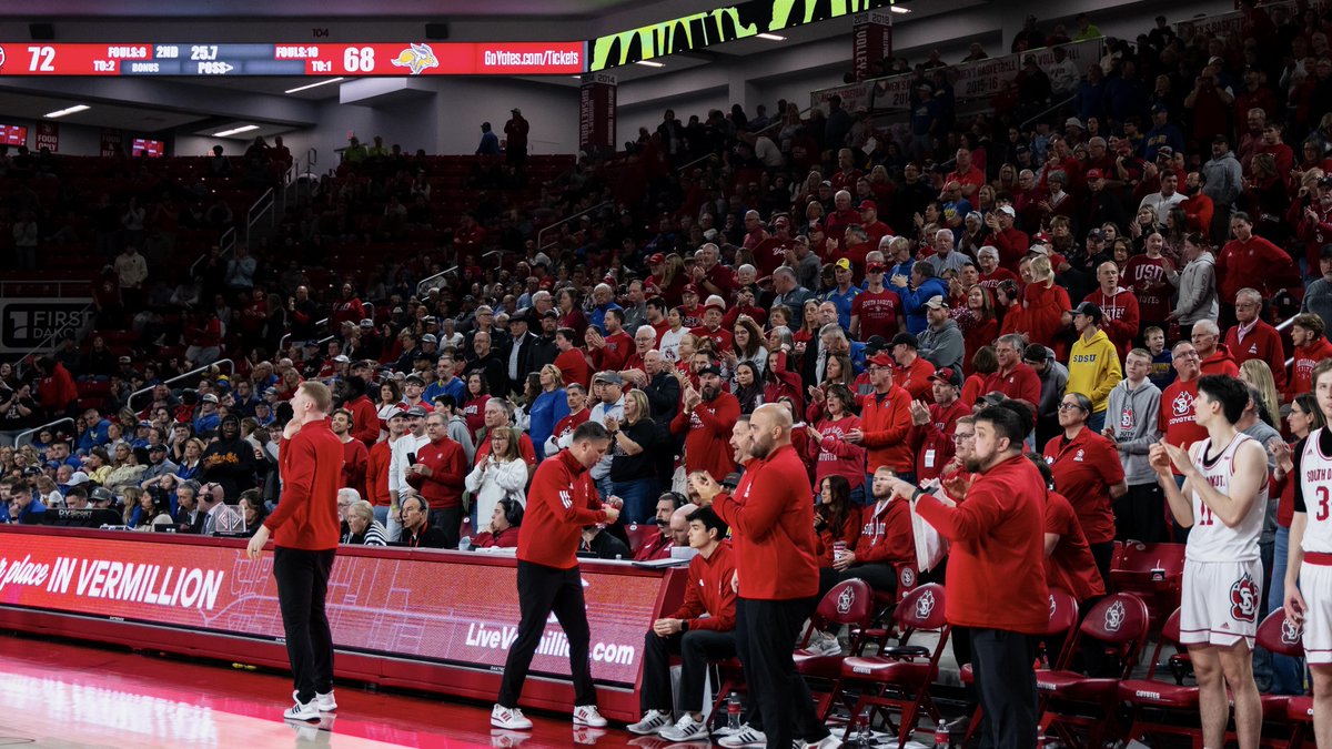 South Dakota Men's Basketball tweet media
