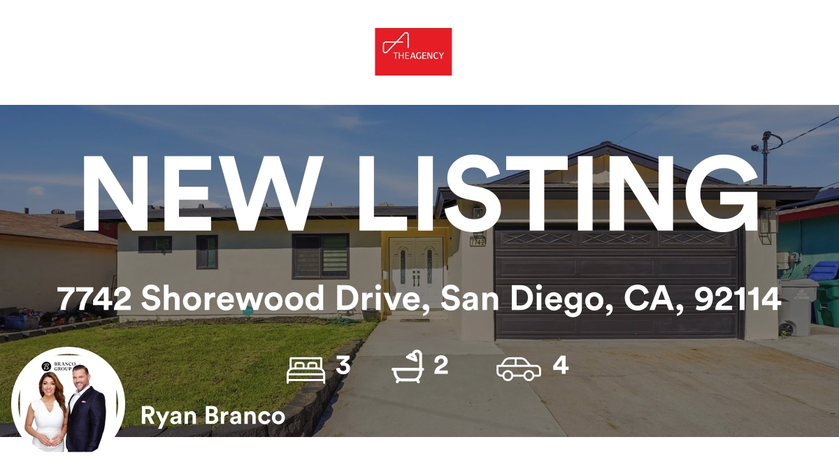 RyanJamesBranco's tweet photo. 🛌 3 🛀 2 🚘 4
📍 7742 Shorewood Drive, San Diego, CA, 92114

My latest listing on RateMyAgent.
01467757 01937264
https://t.co/im3SrjKPbA

...
#ratemyagent #realestate https://t.co/DUrlsmpfXt