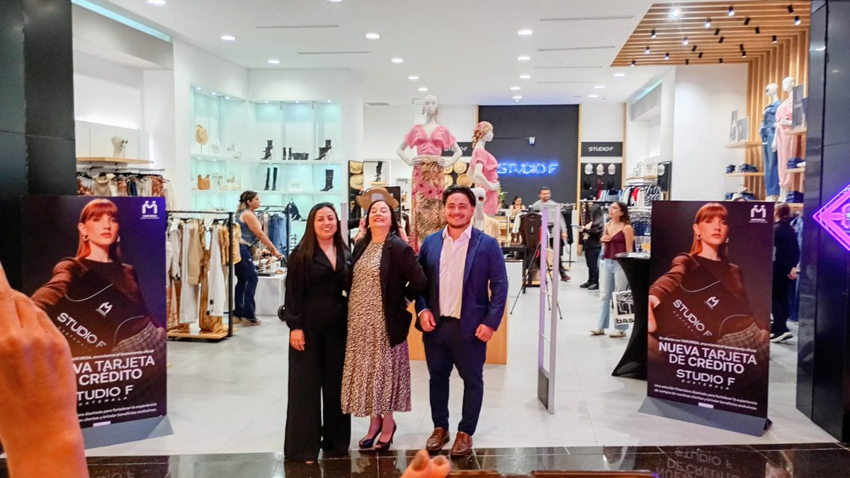 quintopodergt's tweet image. 👗💳 Studio F y TARCRESA lanzan en Guatemala la nueva Tarjeta de Crédito Studio F: ✨ Promociones exclusivas ✨ Financiamiento en cuotas ✨ Acceso preferencial a lanzamientos
👉 Moda y soluciones financieras en una sola experiencia. #StudioF #TARCRESA quintopoder.com.gt/2026/03/07/stu…