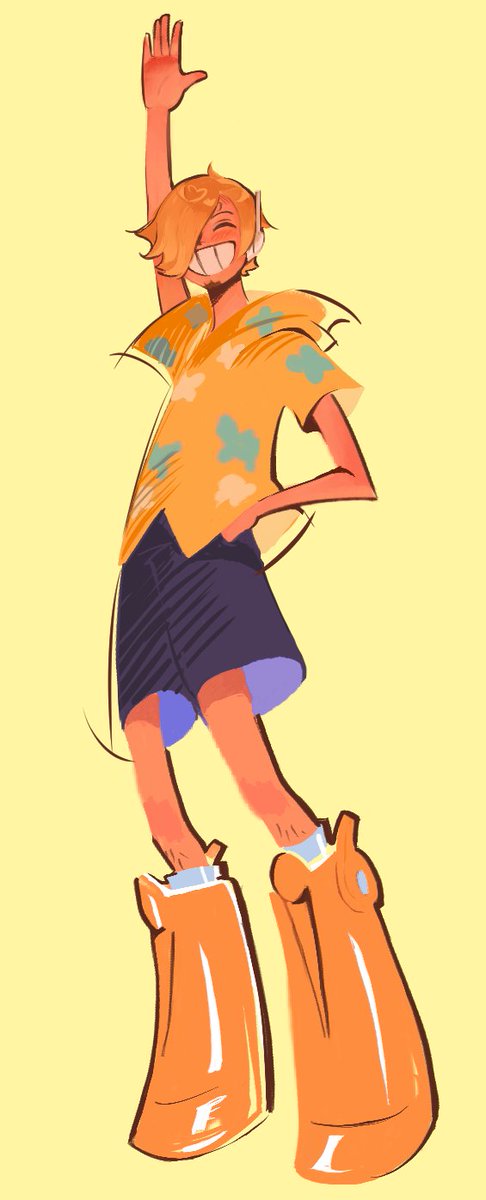 sorry haven't been active lately been busy with uni
here is my old egghead sanji work🤲✨