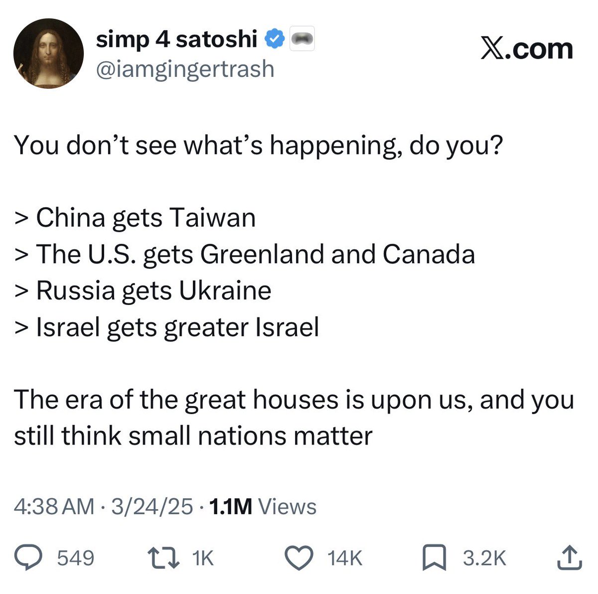 simp 4 satoshi tweet media