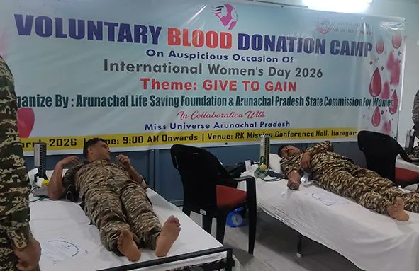 arunachaltimes_'s tweet photo. (APSCW, ALSF conduct blood donation camp)
#APSCW #ALSF #blooddonation
The Arunachal Times - https://t.co/fNAC5fby9h https://t.co/ugUPAoDUab