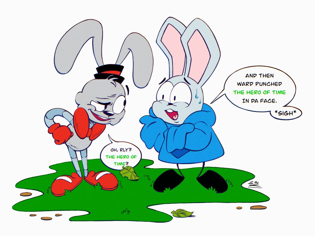 BrendaMaryanArt's tweet image. I discovered recently that Ward shirt is the same one Bubsy wears! LOL! If the creator didn't tell me this I wouldn't know!

Ward is a character from an Indie series I work on as 2D Animator currently called; Ward &amp;amp; Bertram: Sidequest. The story is centered around the world of