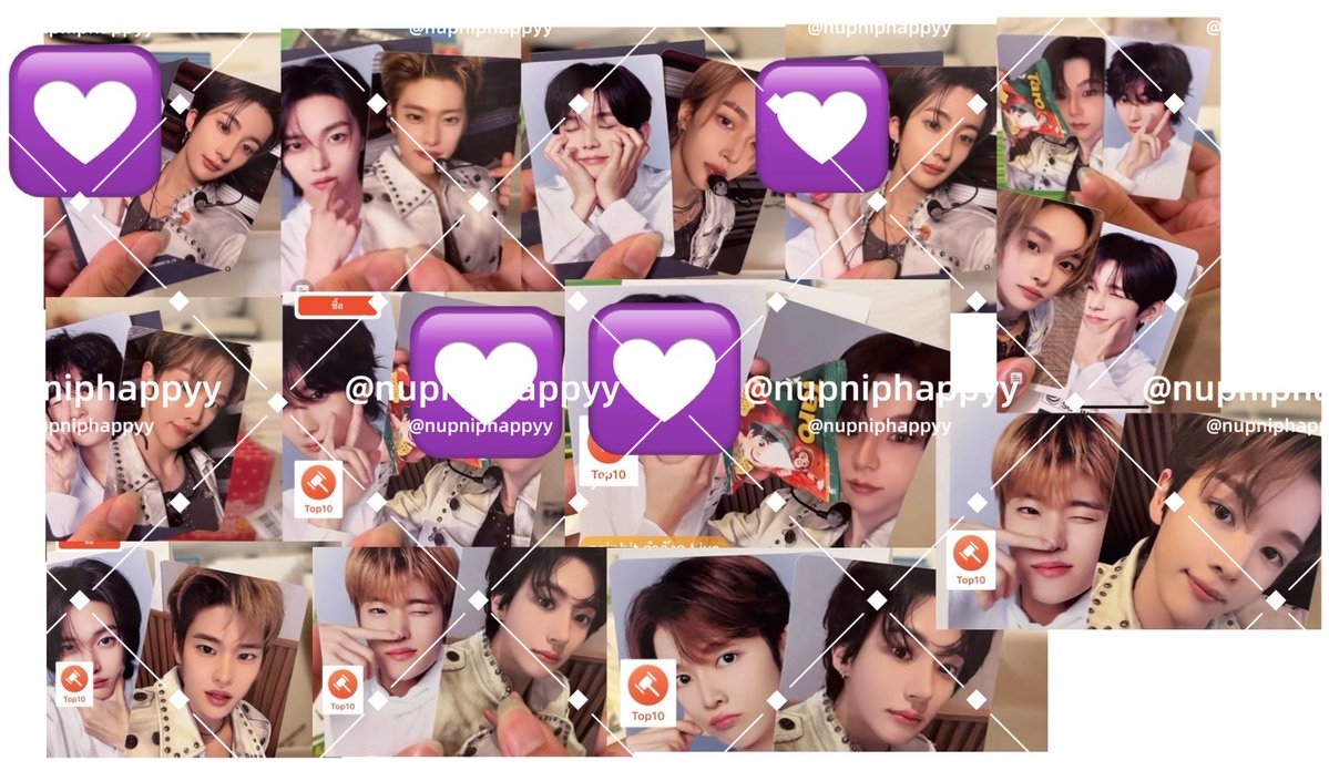 ✨ WTT / แลกการ์ด ✨ ร้านคุณแป้ง
Trading card riizing loud finale ver.A B

เค้า : โชทาโร่ ซองชาน วอนบิน โซฮี แอนตัน in pic
คุณ : cc ver.B อึนซอก
#ตลาดนัดน้องข้าว #ตลาดนัดriize