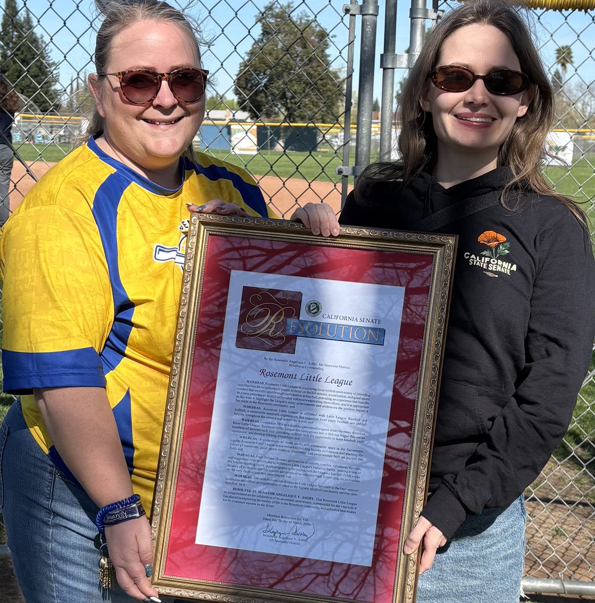 Senator Angelique Ashby tweet media