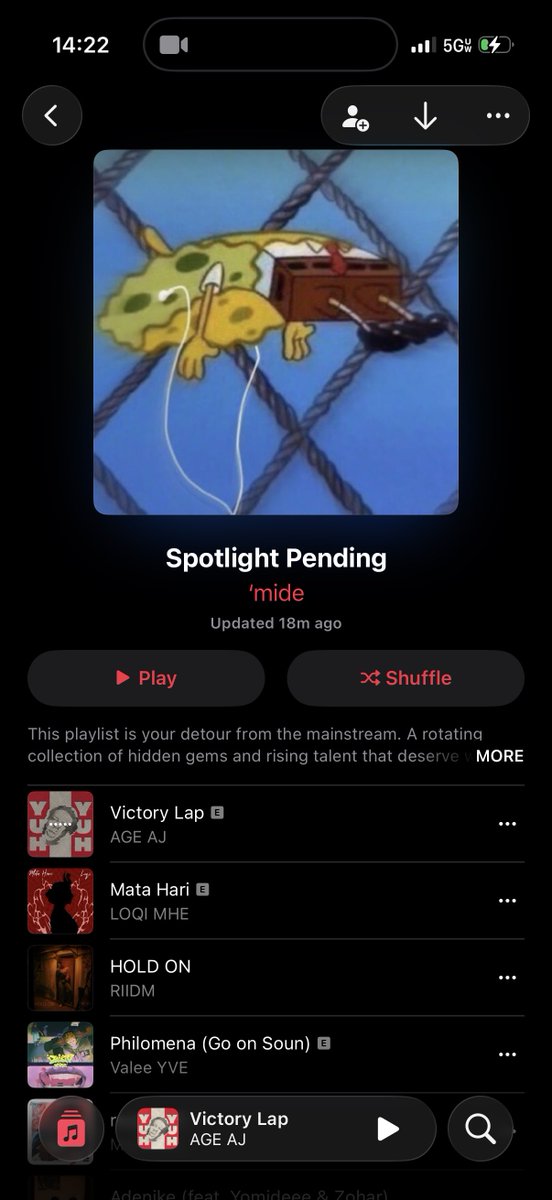 they deserve to be heard! open.spotify.com/playlist/5CvNB…

music.apple.com/us/playlist/sp…