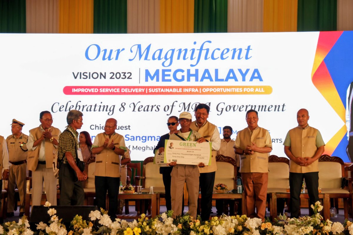 mbda_meghalaya's tweet image. through beneficiary stories, cheque distributions, inauguration of new community halls, warehouses and CFCs; programmes that are empowering our farmers, entrepreneurs and communities across the state. (2/2)
#MBDA #MBMA