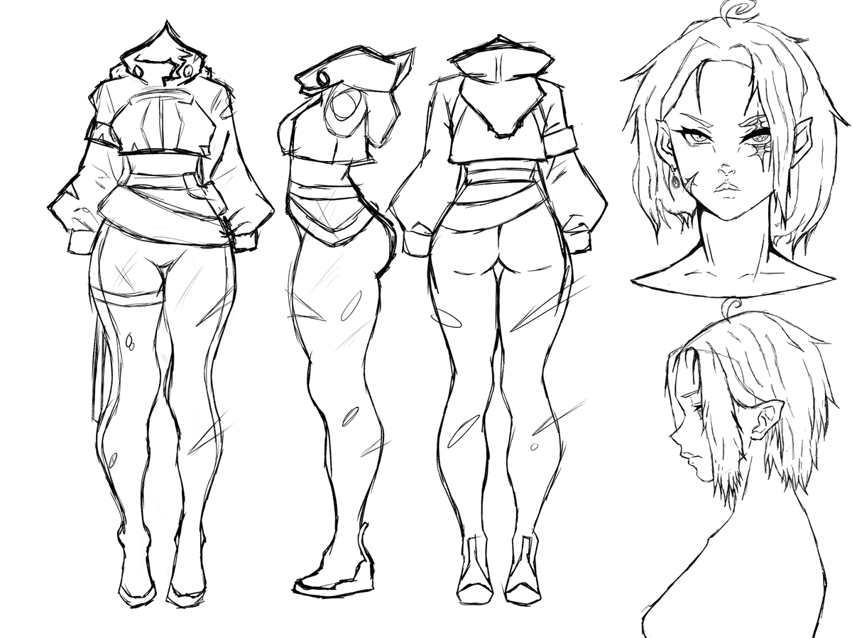 You've already met the other 2 but you haven't met her 
Met Sasha the one that started it all.