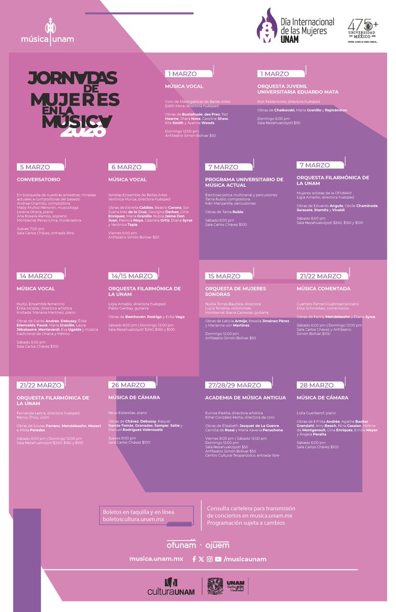 Música UNAM tweet media