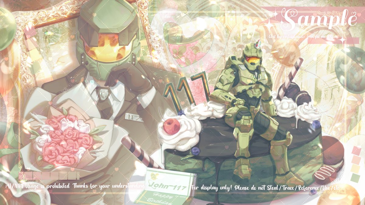 cofii117's tweet image. Happy Birthday to the big green man! 🎂✨💚
#HaloSpotlight #MasterChief #campaignevolved