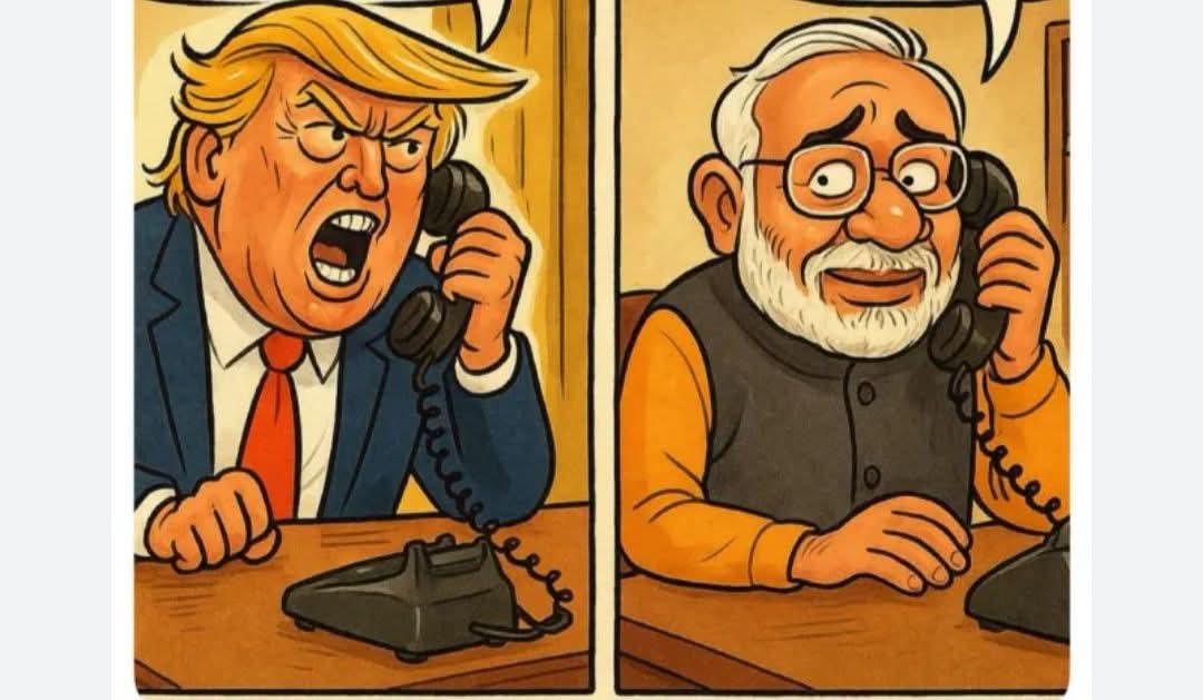 kk_comrade's tweet photo. “Hey you warmonger,
we know how to take care of our country's matters.
No need to come here and give us any advice.”
@realDonaldTrump @narendramodi @PMOIndia @kk_comrade https://t.co/1RxyveUiAJ