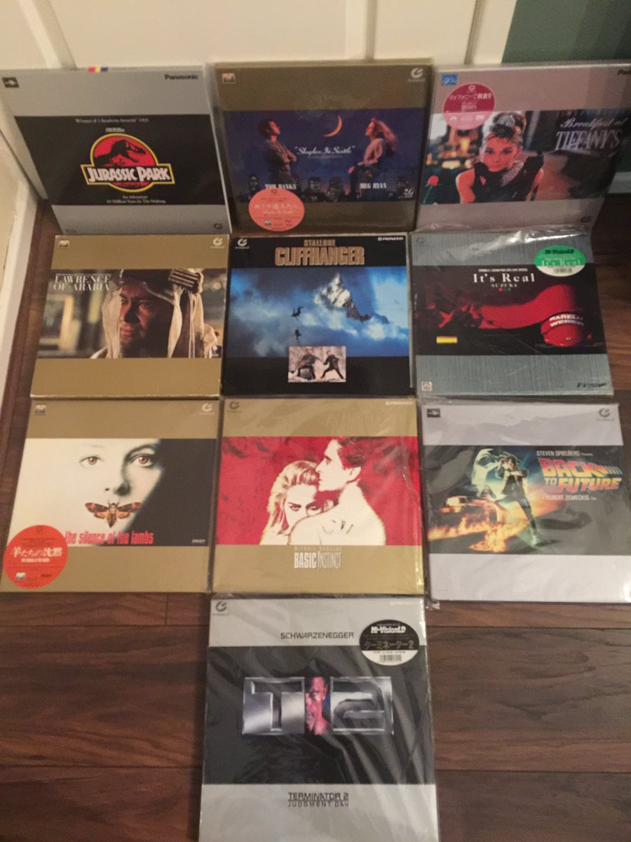 the4kCollectivE's tweet image. Hivision muse laserdiscs. 😍

#Muse #HiVision #Laserdisc