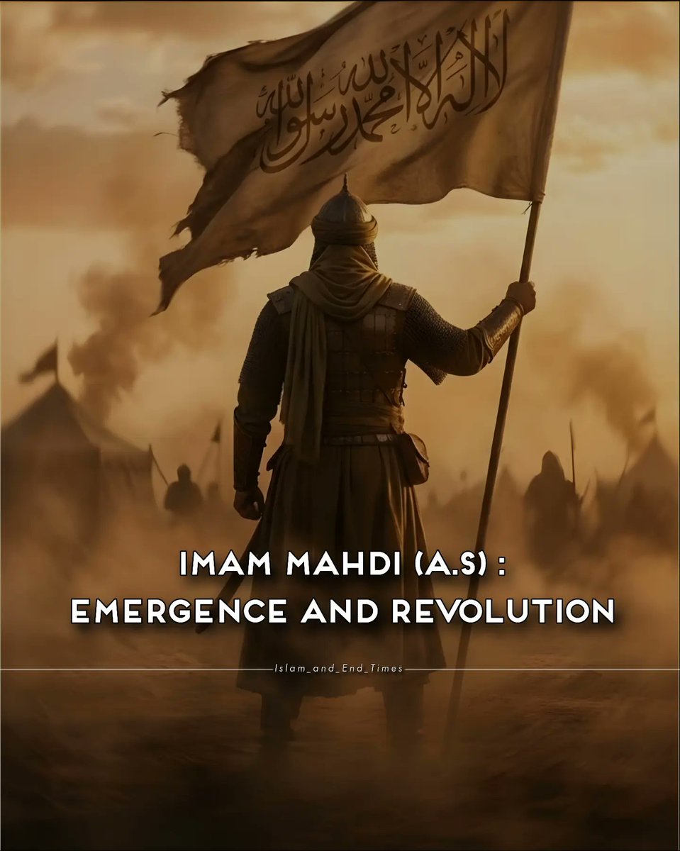 Cool_Ustaz's tweet photo. Imam Mahdi (A.S): Emergence and Revolution..✨️📍

—THREAD 🧵 https://t.co/yQ7B9XMCun