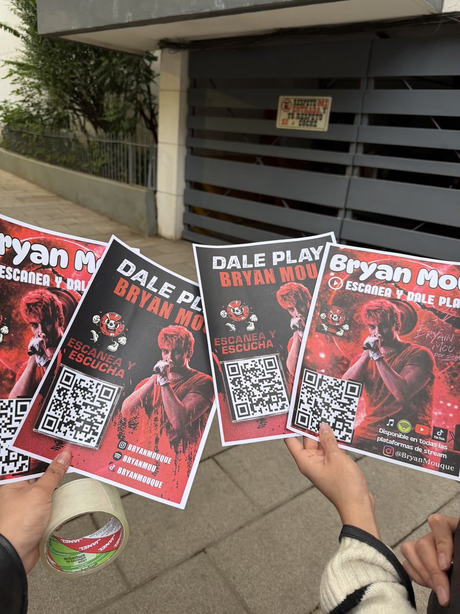 Recuerden que si van a pegar promo del sencillo de <a href="/bryanmouque/">Bryan Mou</a> pueden etiquetarnos en Instagram como @mouquers 🗣️

#BryanMou #PorSiempre #PorSiempreBryanMou