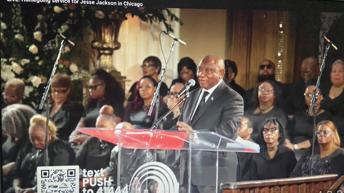 I believe that our President <a href="/CyrilRamaphosa/">Cyril Ramaphosa 🇿🇦</a> delivered one of the finest speeches ever delivered abroad by a South African head of state. 

#RIPJesseJackson

A truly proud moment. 🇿🇦