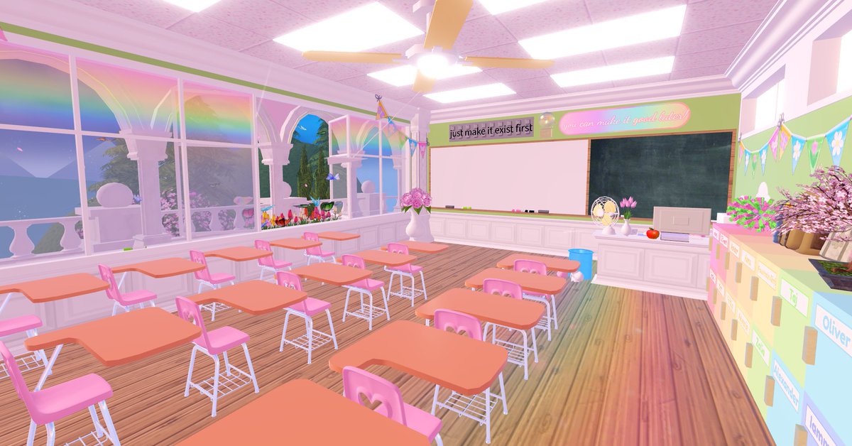 🌸Classroom RP is now updated for Flowering! ﾟ⁖✦

"you can make it good later"