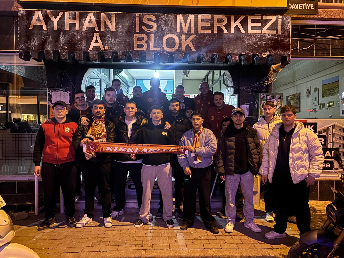 SEN ŞAMPİYON OLACAKSIN  !! ❤🧡
Galatasaray'ımızın Beşiktaş maçını aslanlar gibi omuz omuza izledik.. 
#uAYurtiçi #uAKırklareli