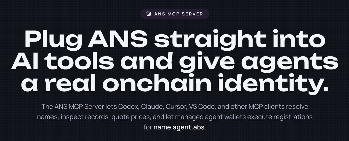 ANS | Abstract Name Service tweet media