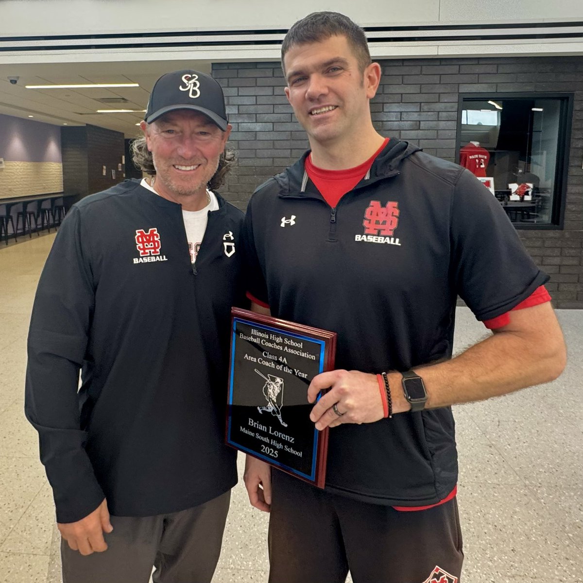 Maine South HS Baseball tweet media