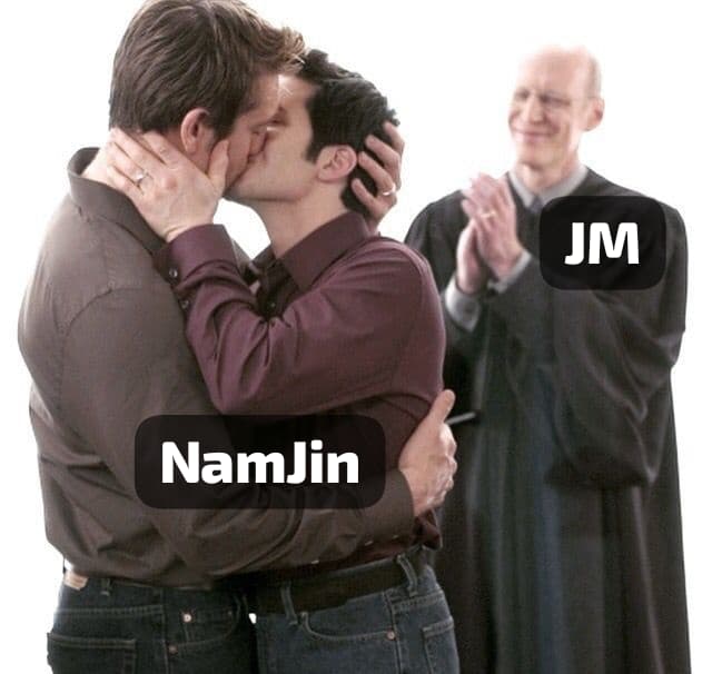 <a href="/thvrar/">niss⁷</a> Jimin being the Biggest Namjin shipper 🤣
