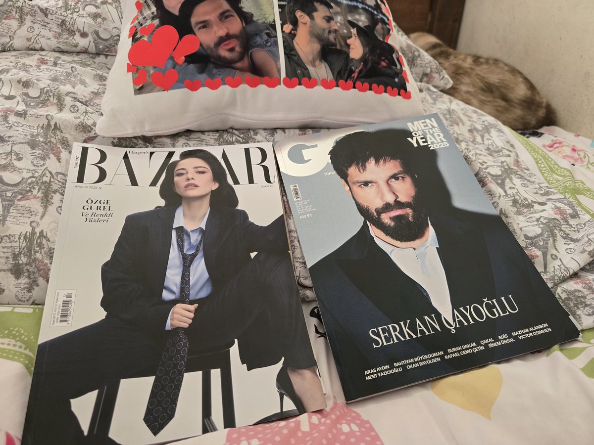 As always <a href="/TurkishMagTrend/">Alper</a>, thank you!🤍 I finally have the magazines at home 🙏🏽. From Türkiye 🇹🇷 to Puerto Rico 🇵🇷, another memory of my two loves. 🐼🐤😍❤🍒🥂🎈✨ #ÖzgeGürel #SerkanÇayoğlu #ÖzSer <a href="/ozgecangurel/">Özge Gürel</a> <a href="/OzSer_Italia/">Deni ÖzSer ❤️ Serkan&Özge Gürel Çayoğlu 📌</a>