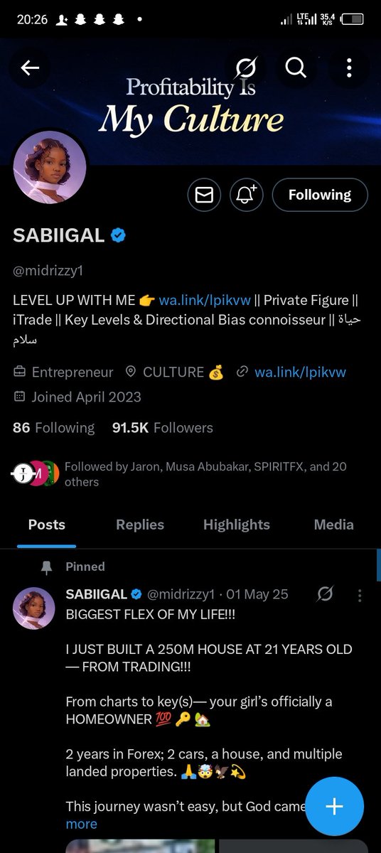 Ibnosamaa's tweet photo. @midrizzy1 @TraderHadesh @Techriztm @Marresecira This will help a lot to cover my tuition fees
9156170215
Yusuf usama
Opay https://t.co/Cq0gMIvSAp