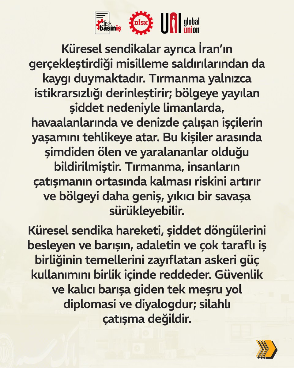 DİSK Basın-İş tweet media